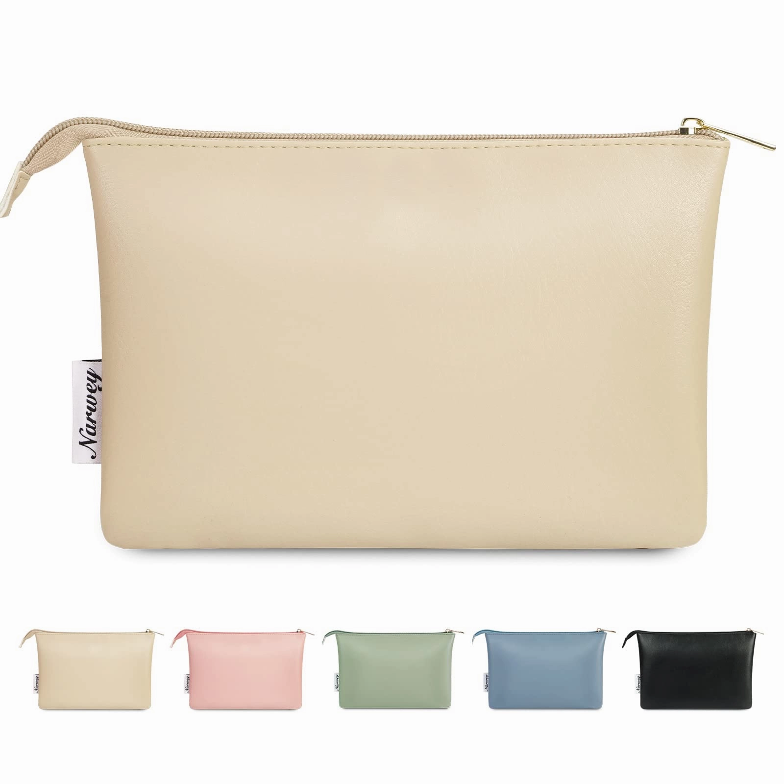 Narwey Vegan Leather Travel Makeup Pouch - Nw5808 Clearance Sale Shop Grab Savings