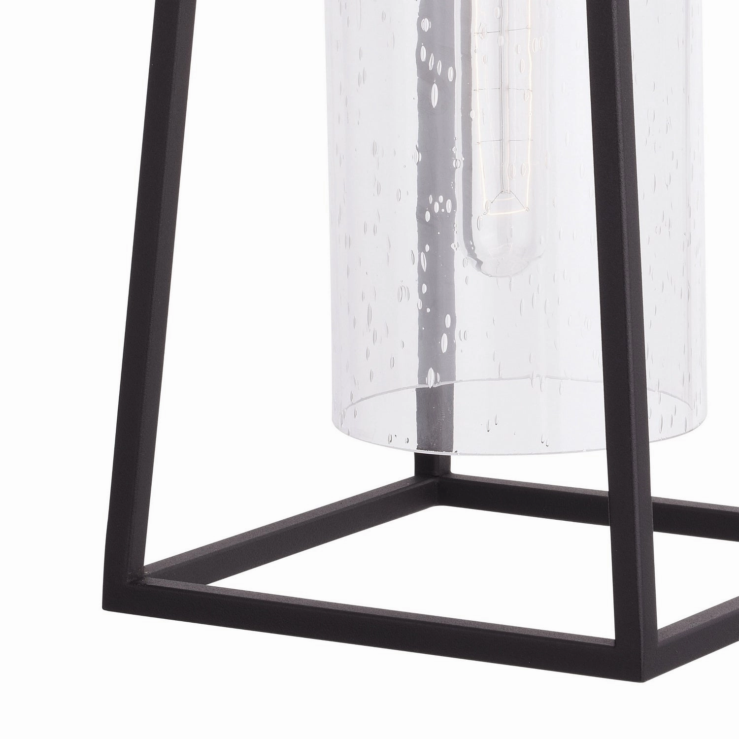 Nash One Light Outdoor Wall Mount Textured Black