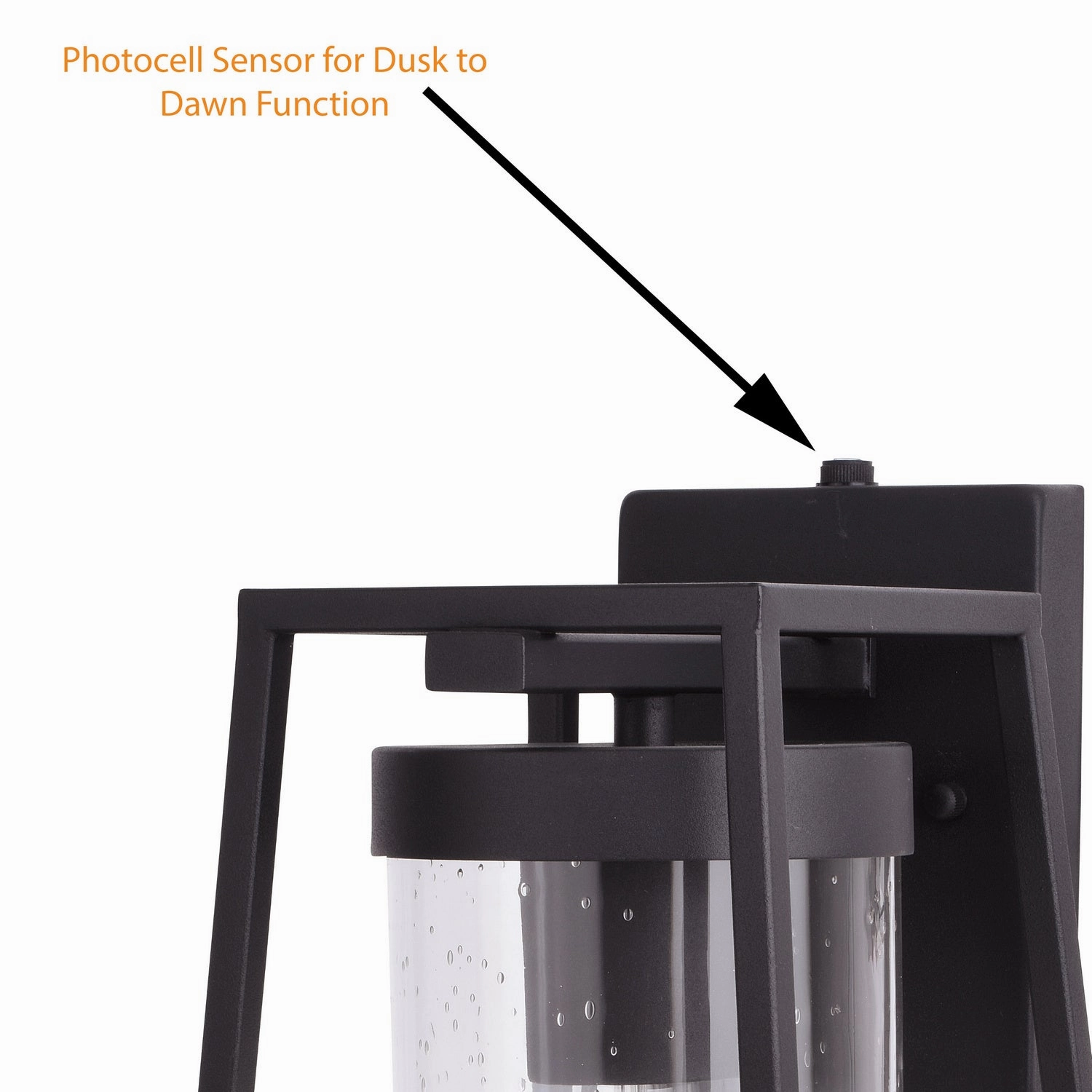 Nash One Light Outdoor Wall Mount Textured Black