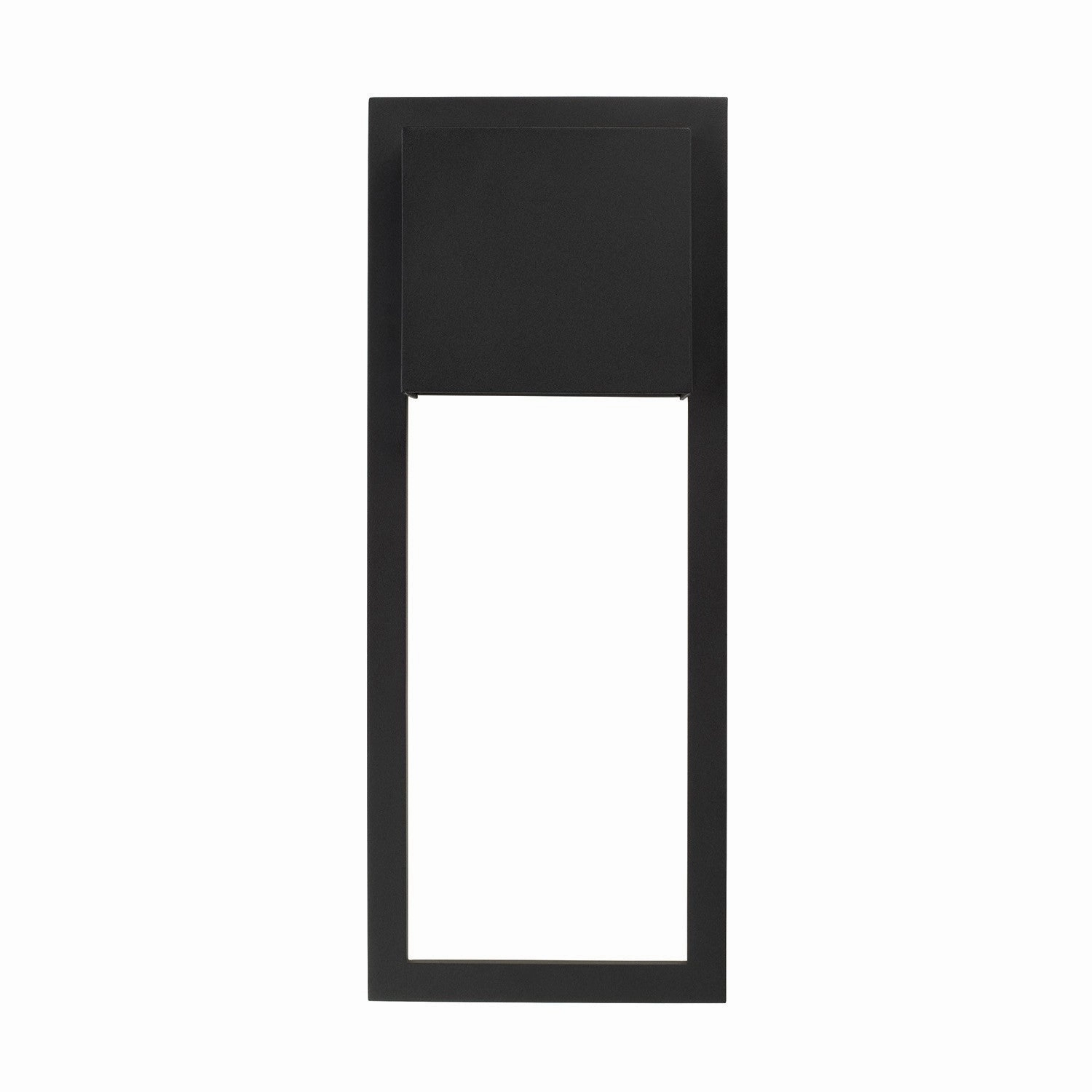 Nate One Light Outdoor Wall Lantern Black