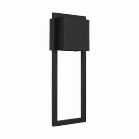 Nate One Light Outdoor Wall Lantern BlackOutdoor wall sconces with motion sensor