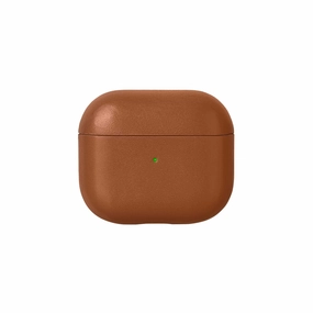 Native Union Leather Case For Airpods (3Rd Gen)  Handcrafted Fully-Wrapped Genuine Italian Leather Case  Compatible With Qi Wireless Chargers  For Airpods (Tan) Clearance Event Alert