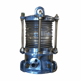 Nautical 4-Post Aluminum Nautical Piling Light with Brass BoltsWeatherproof outdoor lighting