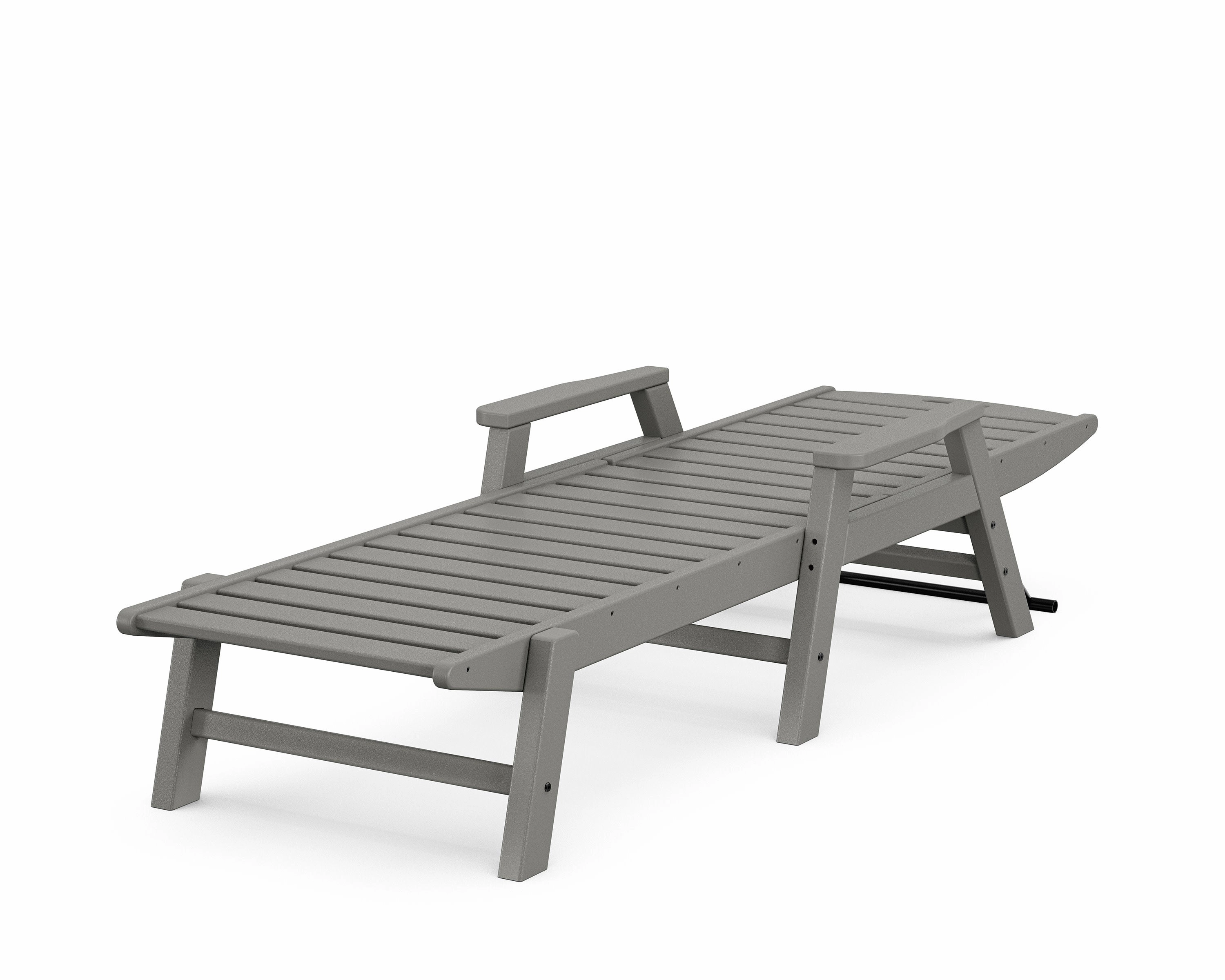 Nautical Chaise with Arms