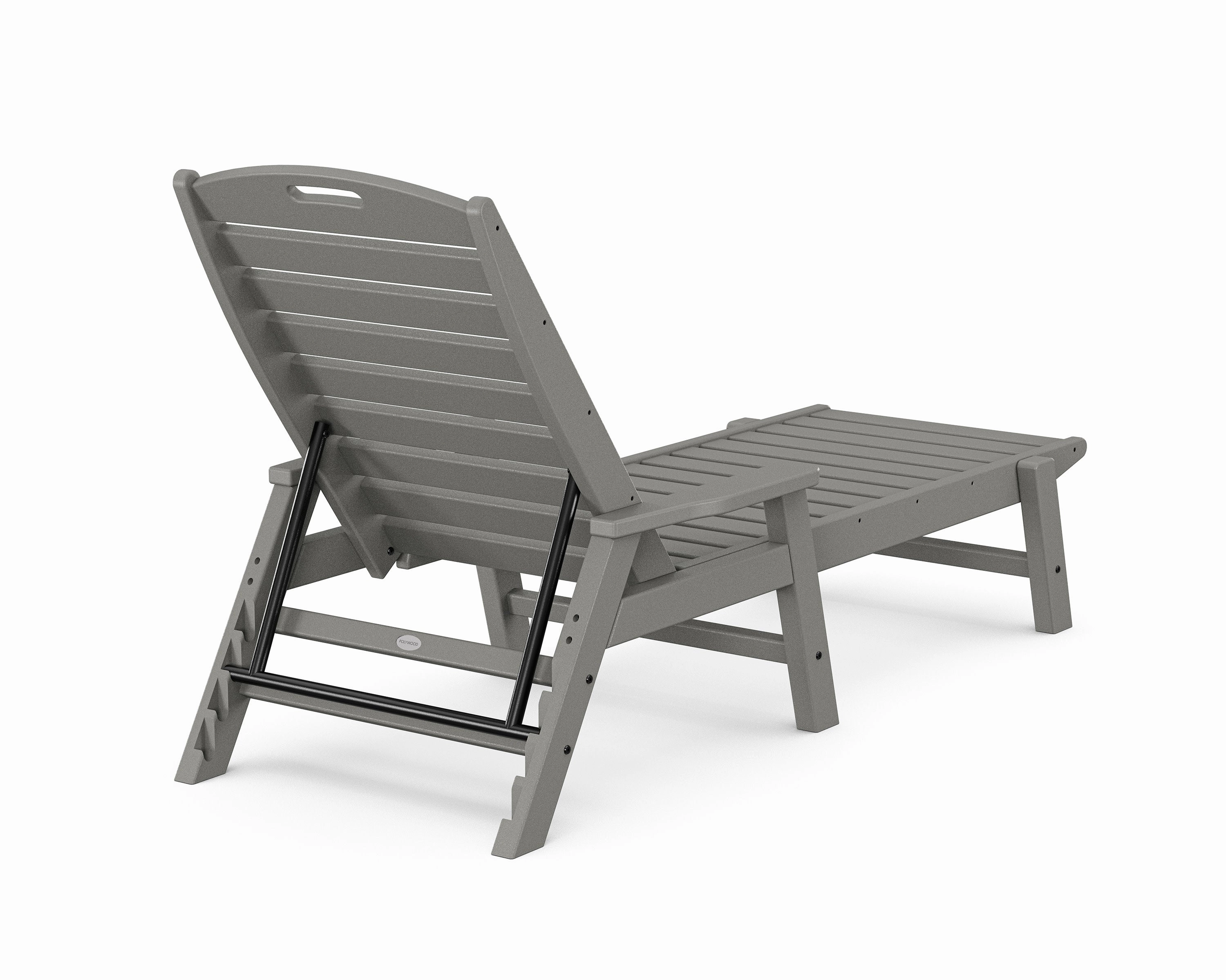 Nautical Chaise with Arms