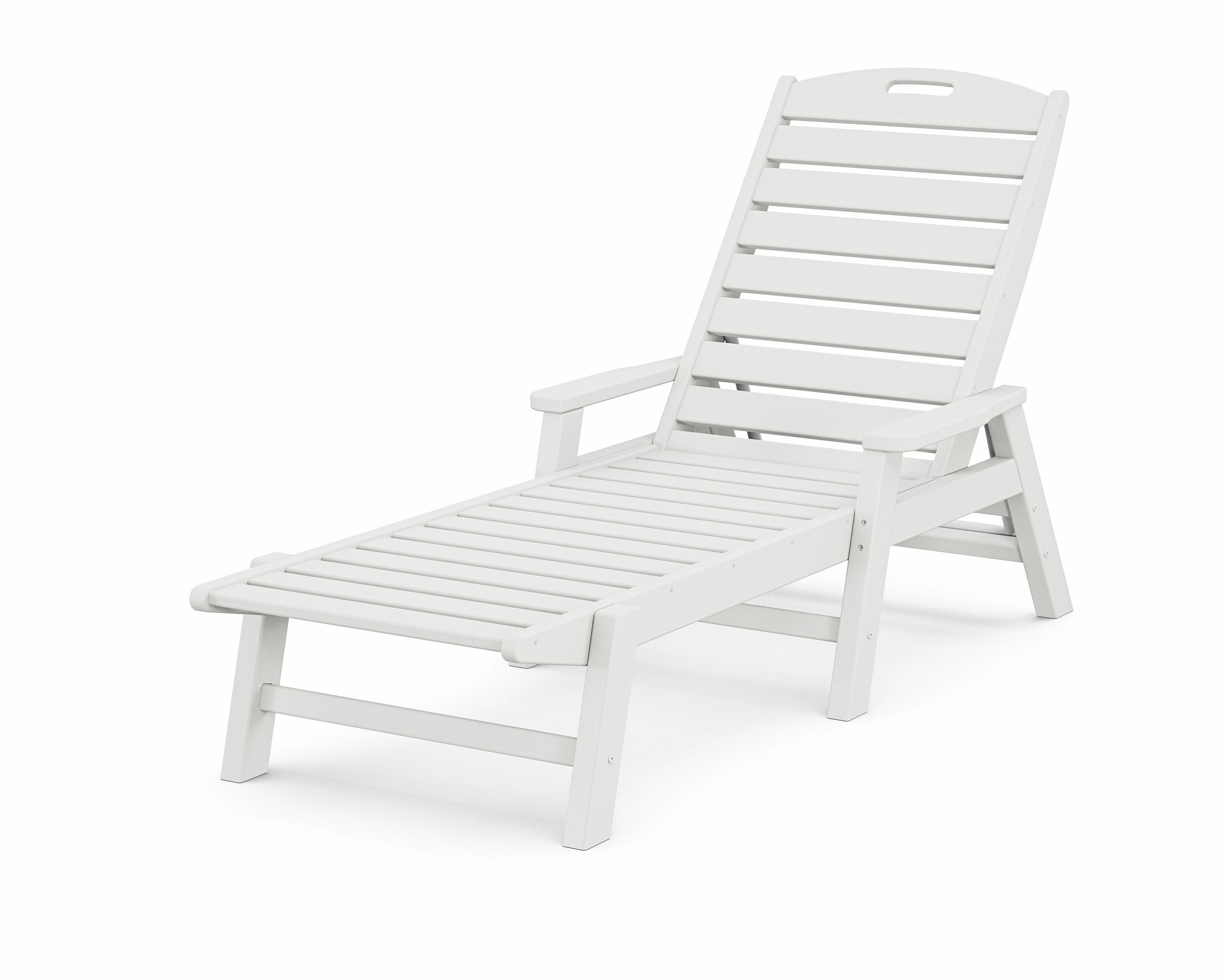 Nautical Chaise with Arms