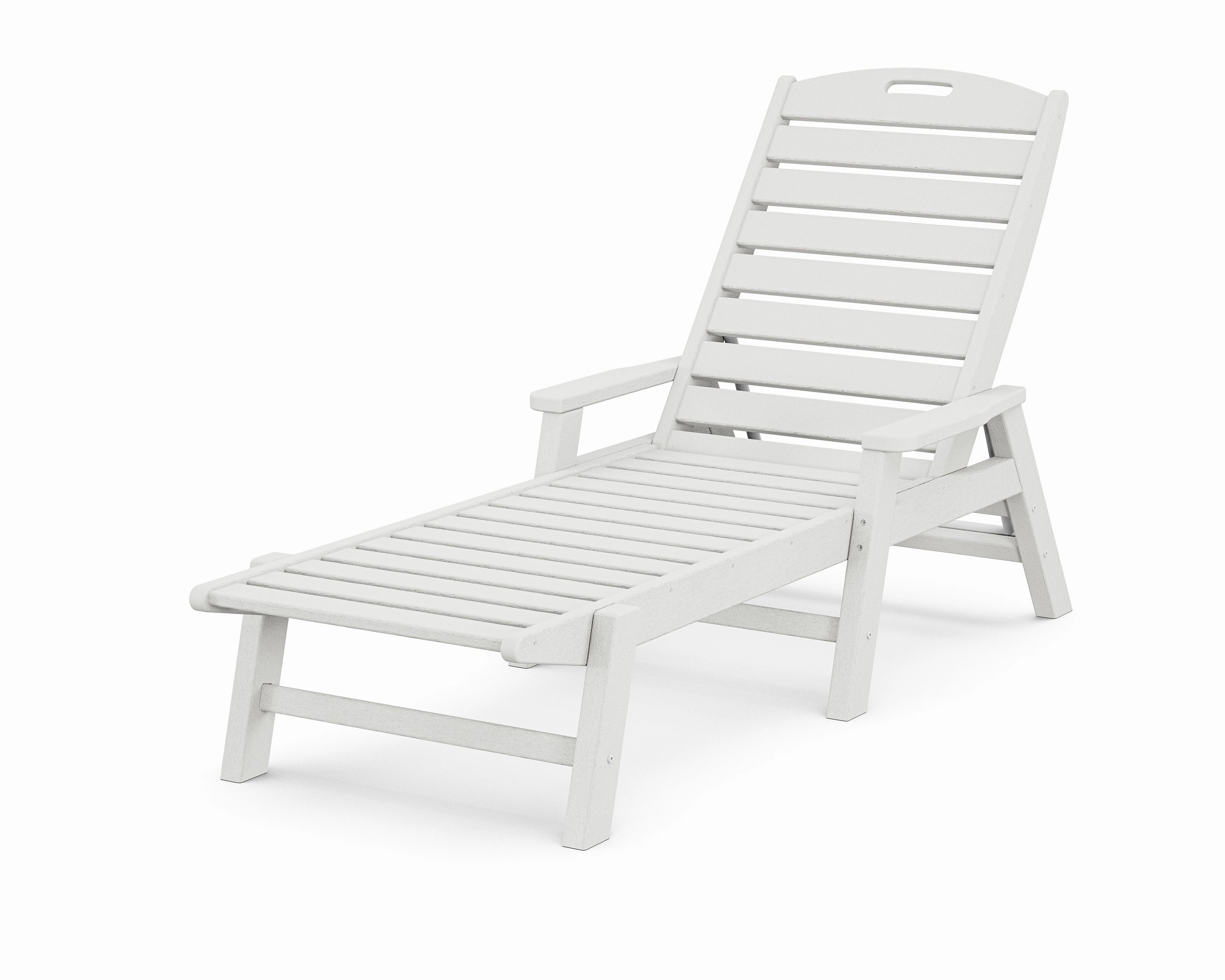 Nautical Chaise with Arms