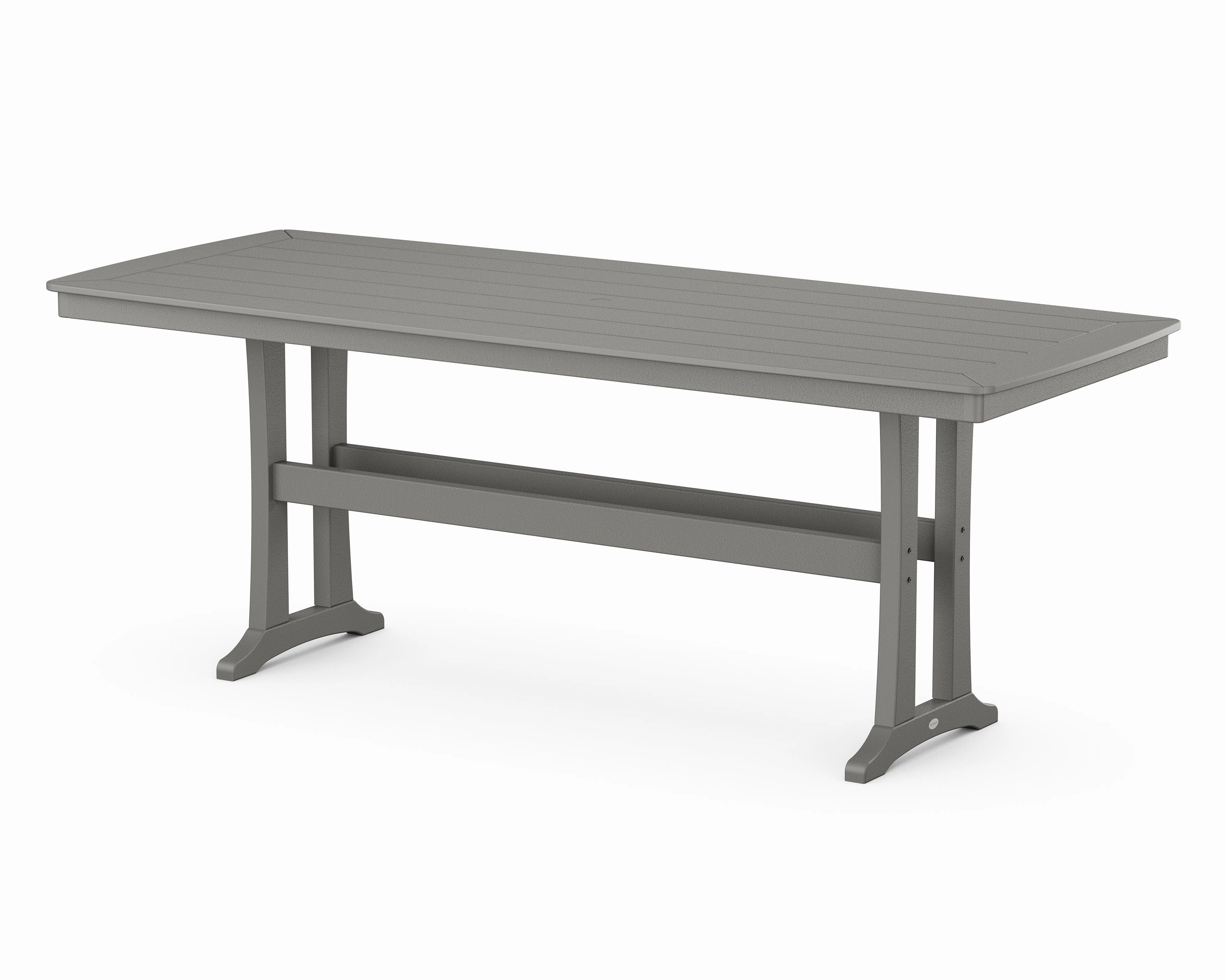 Nautical Trestle 39" x 97" Counter Tableoutdoor table for balcony or garden