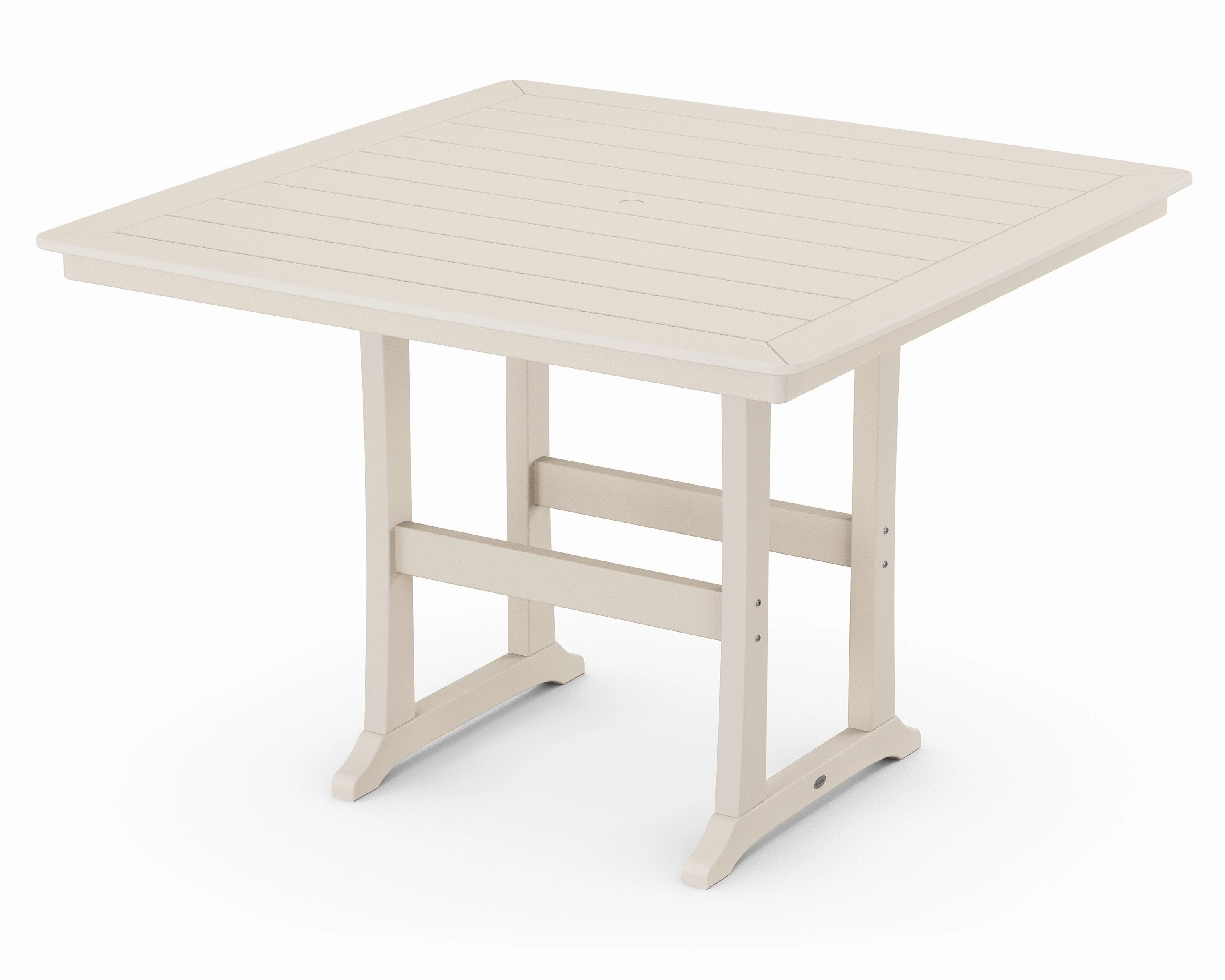 Nautical Trestle 59" Bar Table