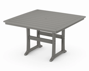 Nautical Trestle 59" Counter Tableoutdoor table for balcony or garden
