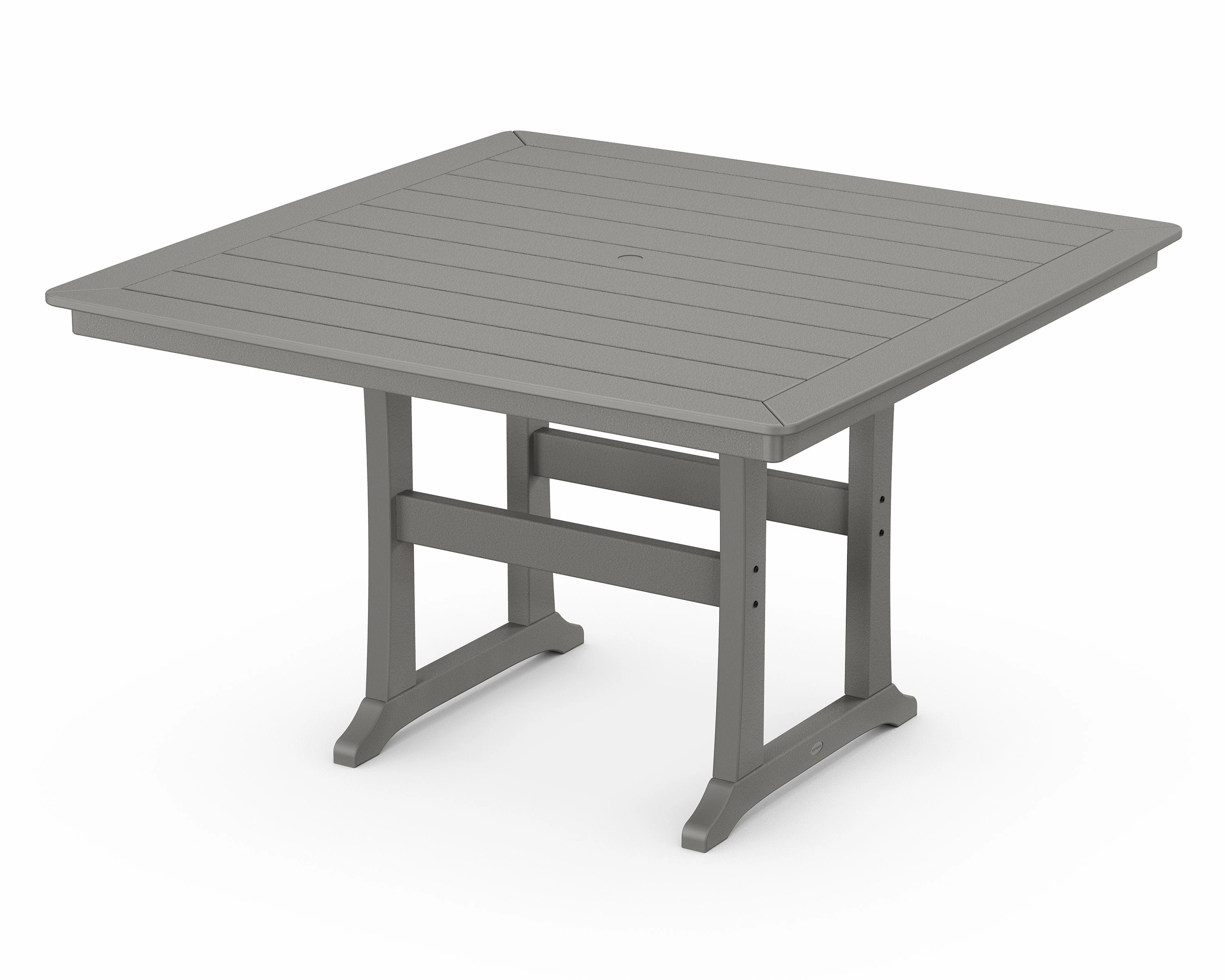 Nautical Trestle 59" Counter Tableoutdoor table for balcony or garden