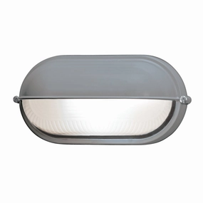 Nauticus LED Bulkhead SatinOutdoor wall sconces with motion sensor