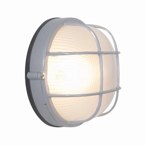 Nauticus Round Dual Mount One Light Bulkhead SatinOutdoor wall sconces with motion sensor