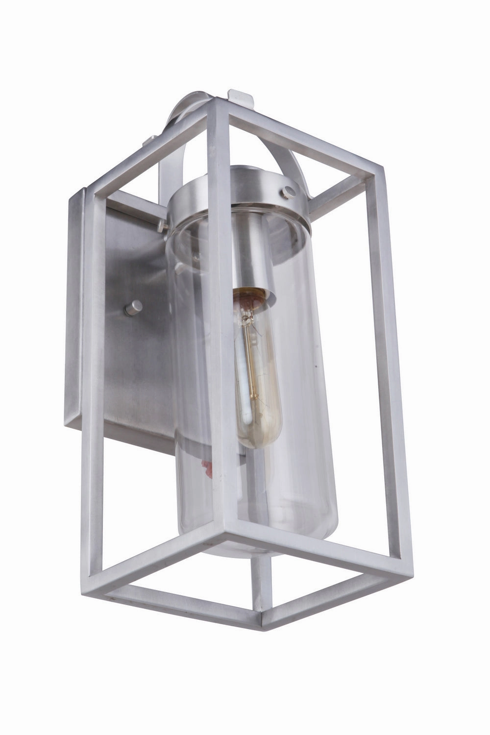 Neo One Light Outdoor Wall Mount Satin Aluminum
