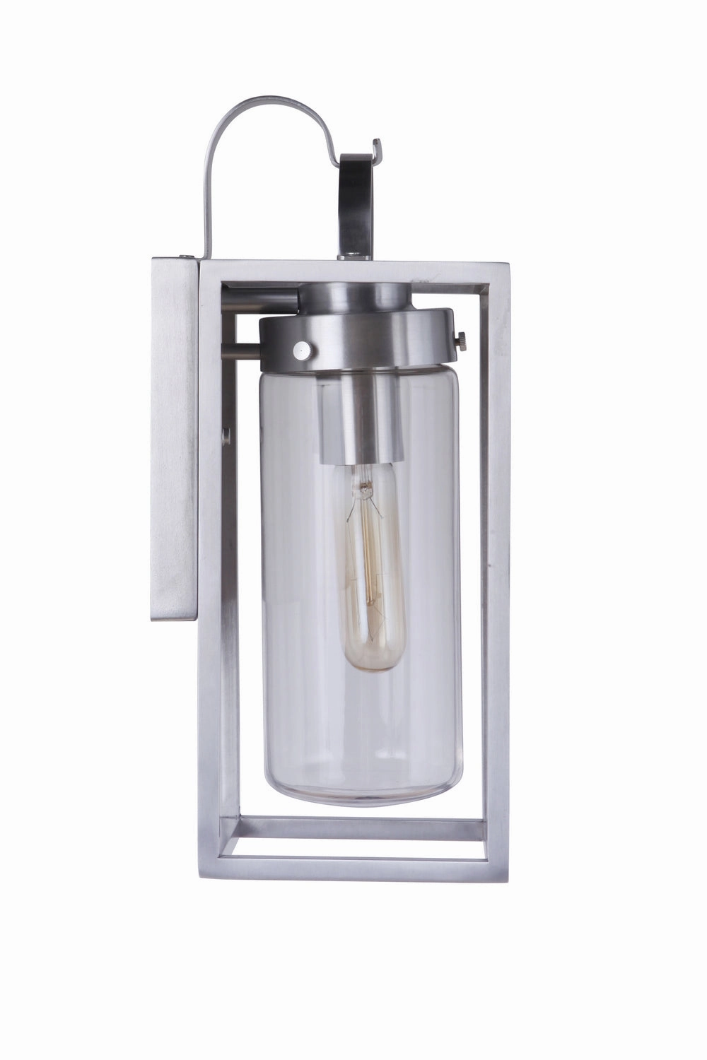 Neo One Light Outdoor Wall Mount Satin Aluminum