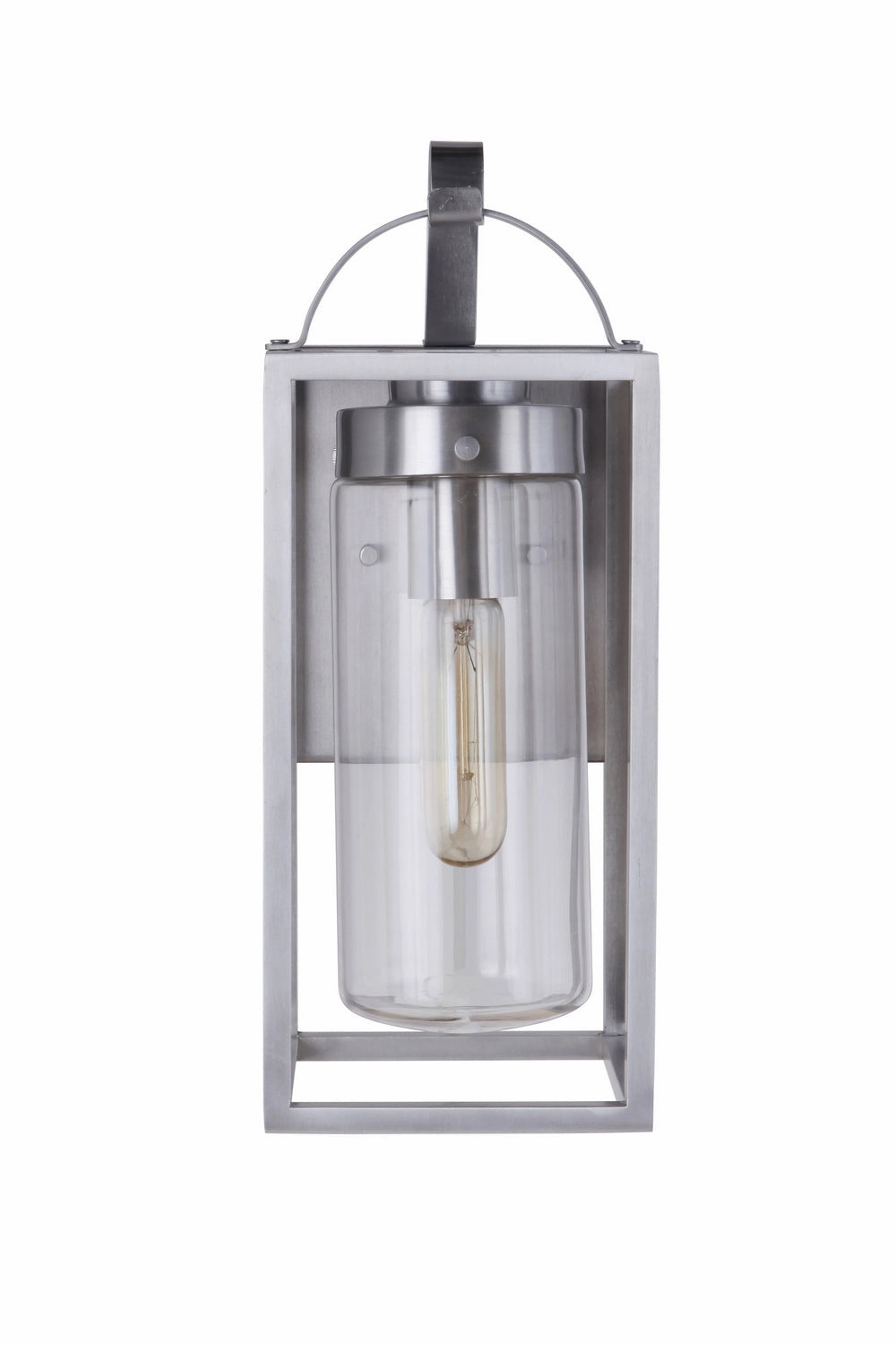 Neo One Light Outdoor Wall Mount Satin Aluminum