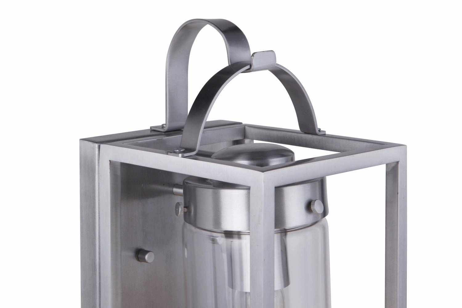 Neo One Light Outdoor Wall Mount Satin Aluminum