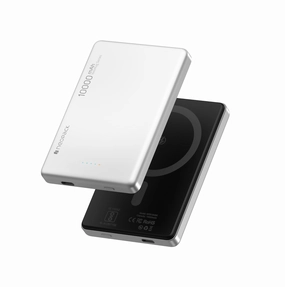 Clearance Alert Now Neopack Velocity 10000 Mah Magnetic Power Bank With Magsafe Compatible Wireless Charging @ 15W & Type C @ 20W (Silver)
