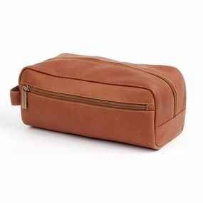 Claire Chase Caspian Leather Toiletry Bag Deal of the Day