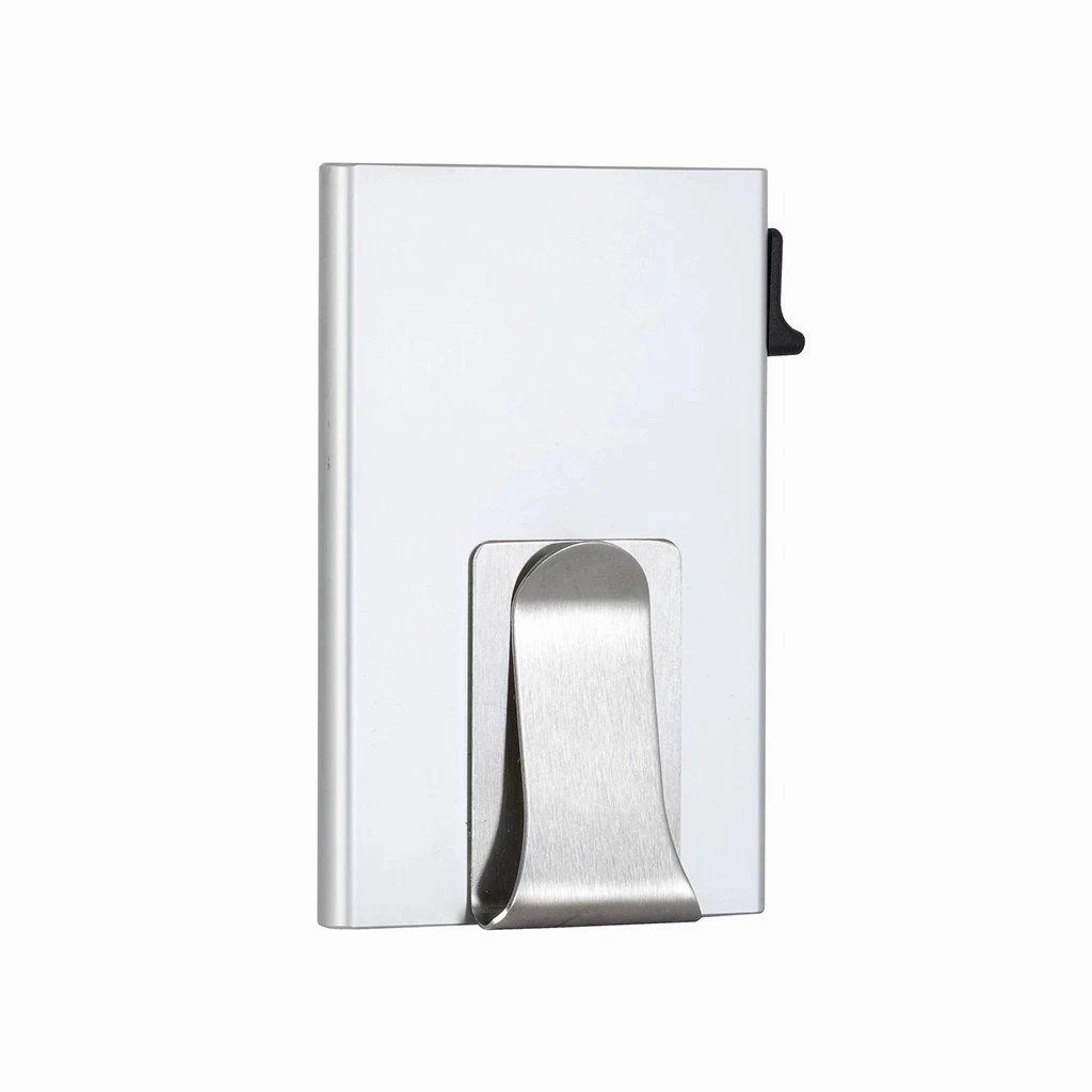 Limited Time Hot Deal Trending Now Offer Eazicard Rfid Cardholder With Clip | Silver