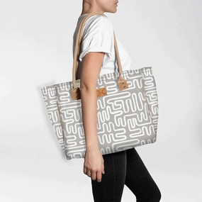 Flash Deal Alert Thandana Laminated Fabric Medium Beach Bag