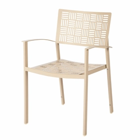 New Century Stackable Dining Armchairoutdoor dining chair with armrests