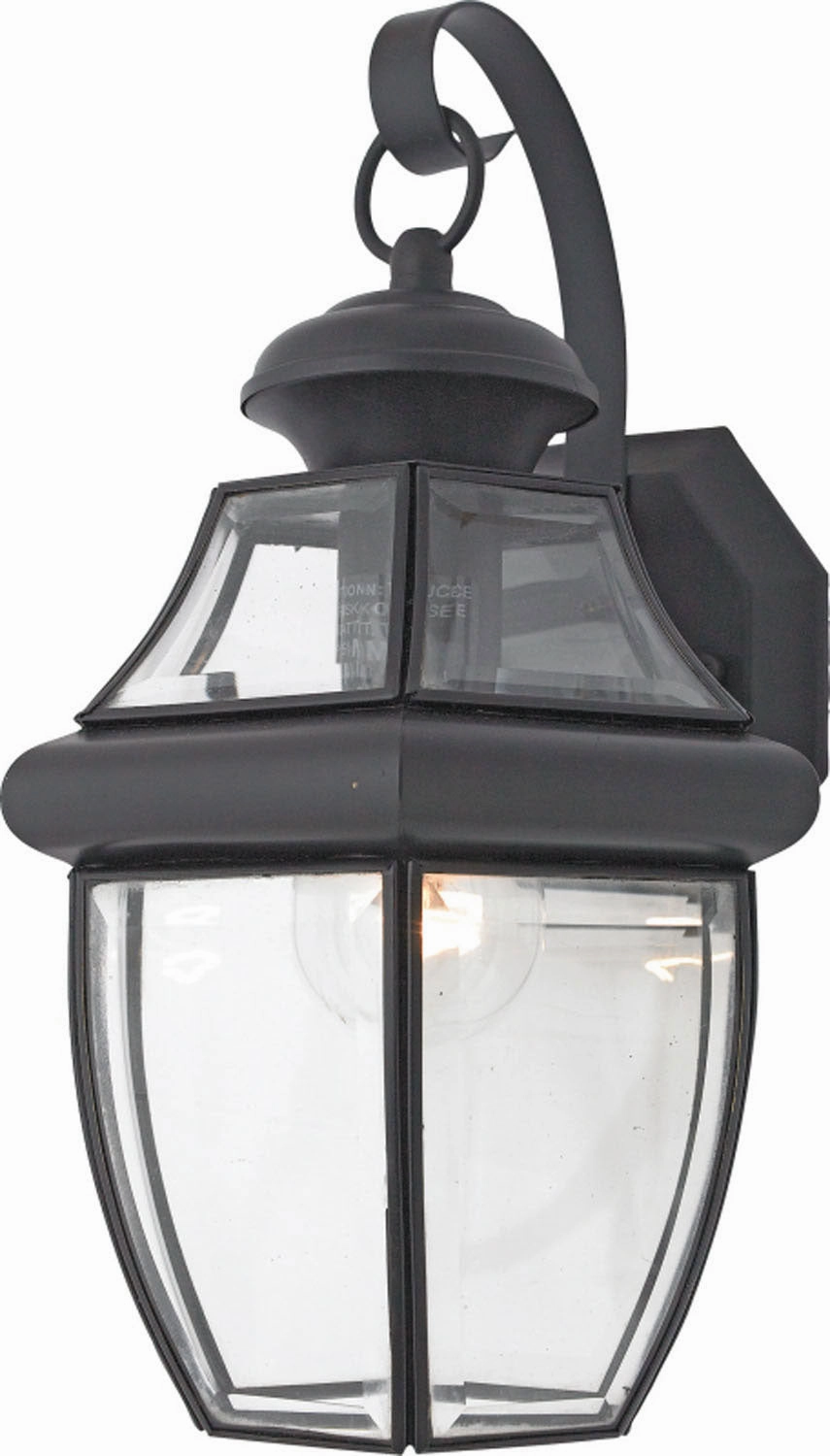 Newbury One Light Outdoor Wall Lantern Mystic BlackOutdoor wall sconces with motion sensor