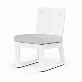 Newport Armless Dining Chairoutdoor dining chair with armrests