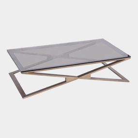 Niro - Coffee Table In Bronzed Toughened Glassoutdoor coffee table for patio or lounge