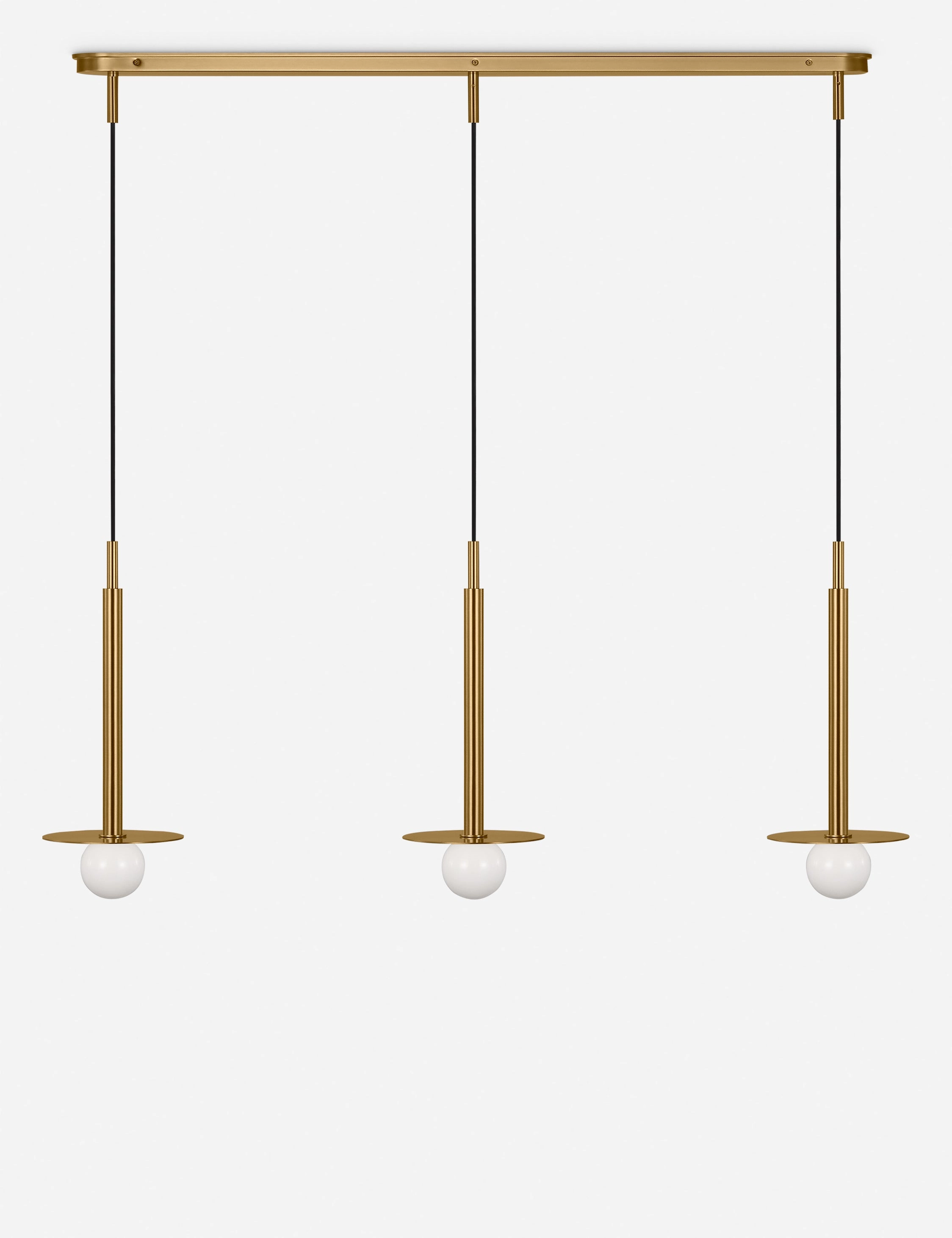 Nodes Linear Pendant by Kelly WearstlerWeatherproof outdoor lighting