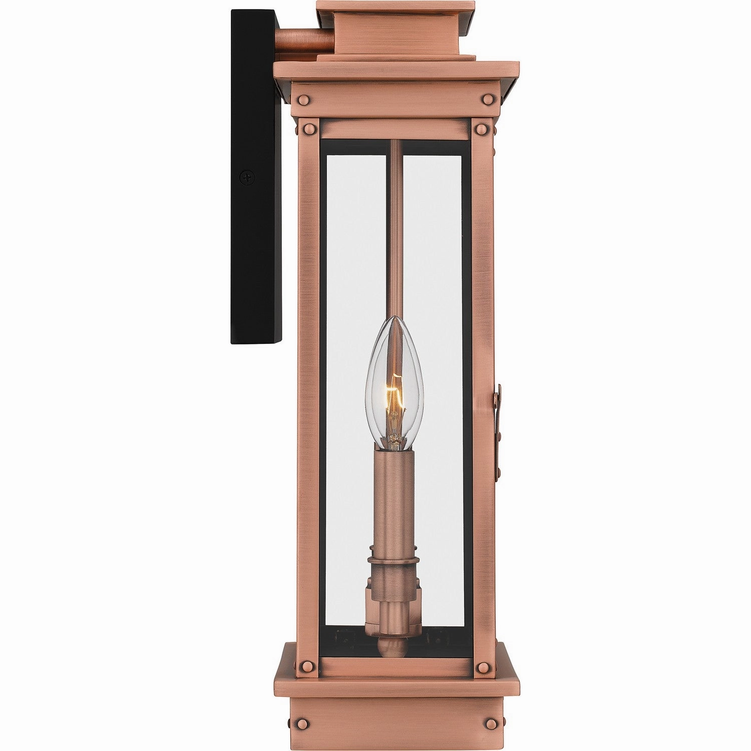 Noelle Two Light Outdoor Wall Mount Aged Copper