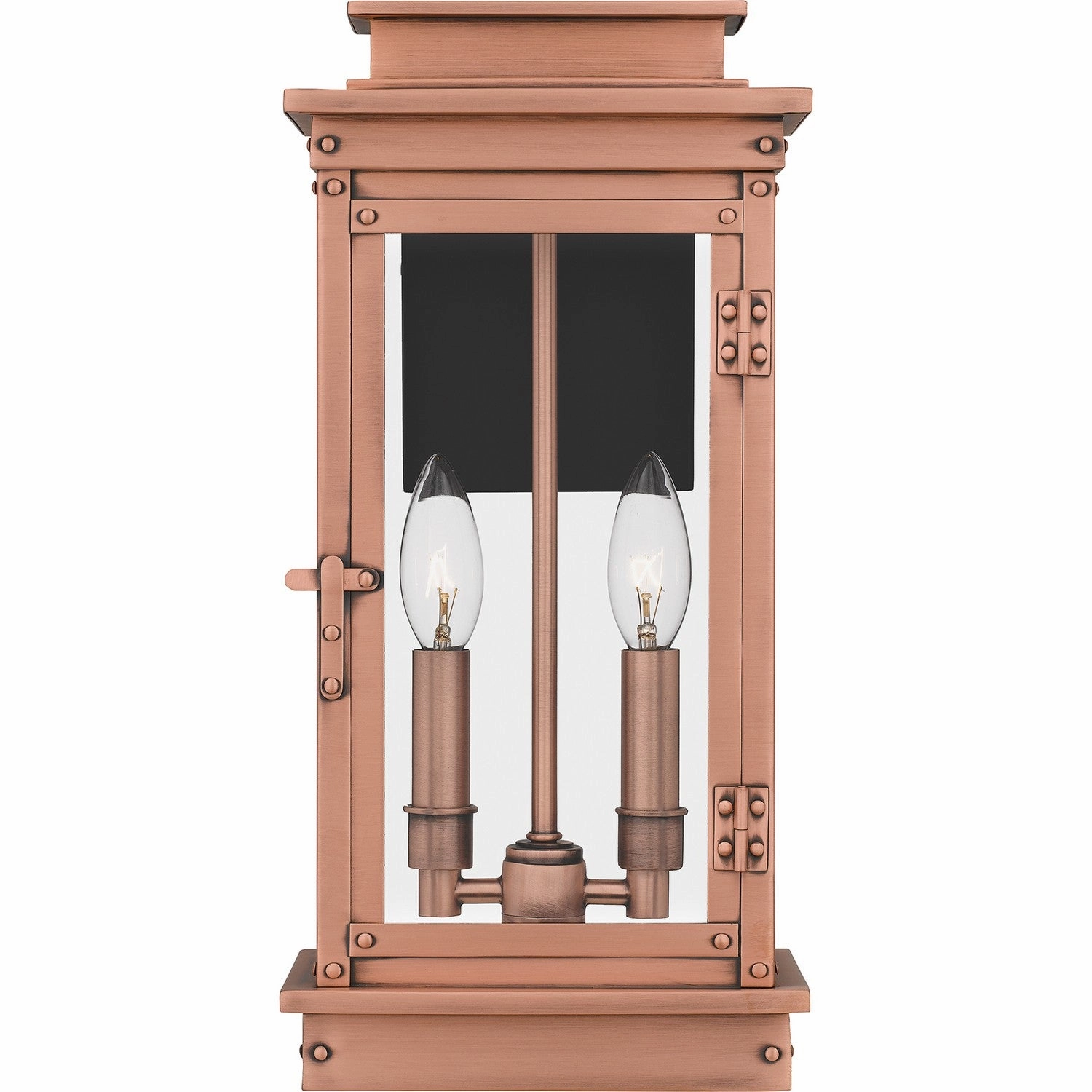 Noelle Two Light Outdoor Wall Mount Aged Copper