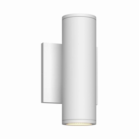 Nordic 8" (2" Dia.) LED Exterior WallWeatherproof outdoor lighting