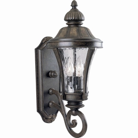 Nottington Two Light Wall Lantern Forged BronzeOutdoor wall sconces with motion sensor