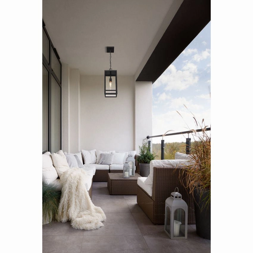Nuri 1-Light 19.75" Outdoor Pendant