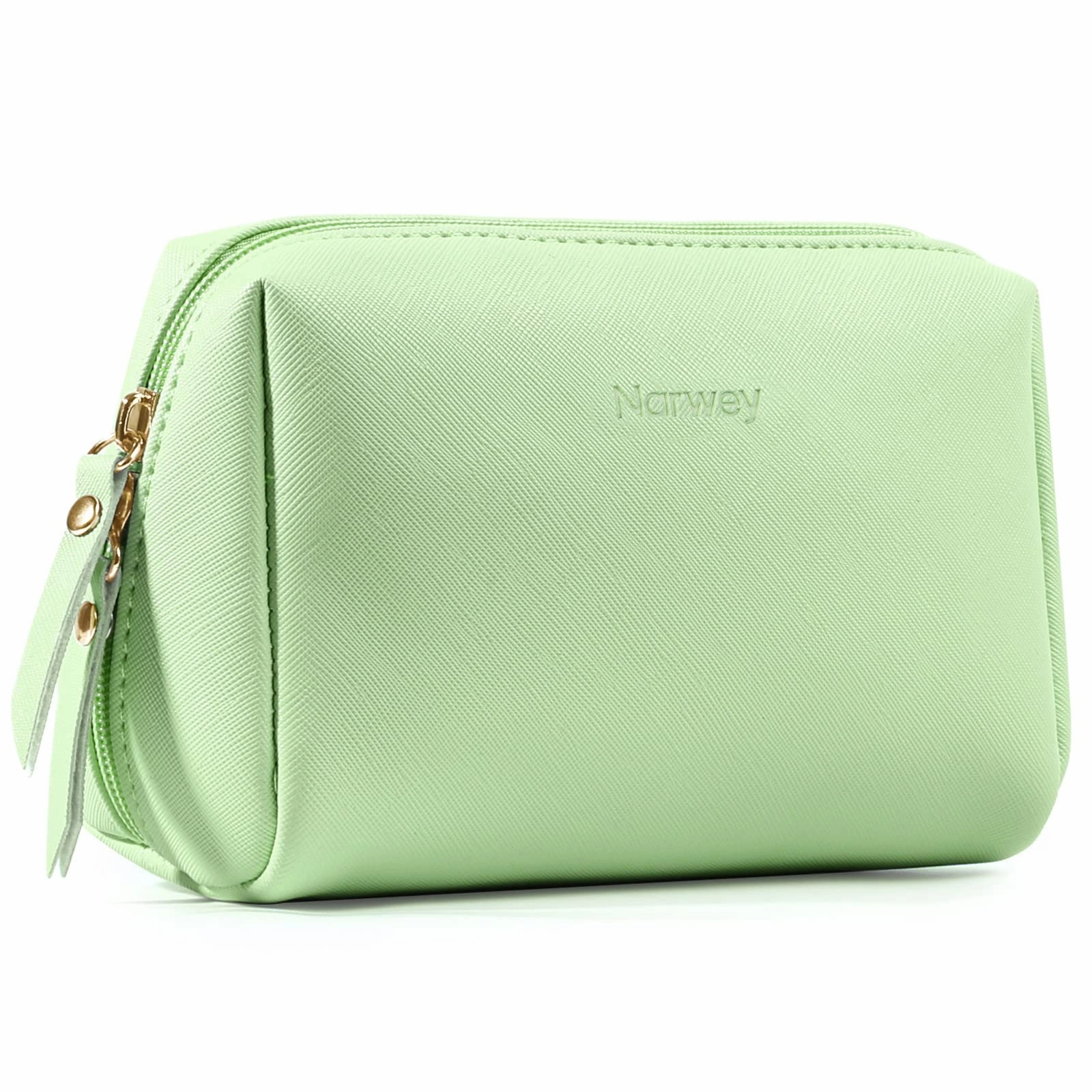 Last Chance Offer Todays Steal Nw5038 Mini Vegan Leather Makeup Bag Travel Cosmetic Pouch