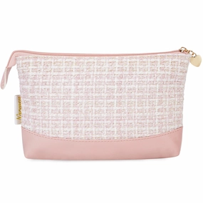 Mega Savings Now Nw5808 Makeup Pouch Tweed Bag