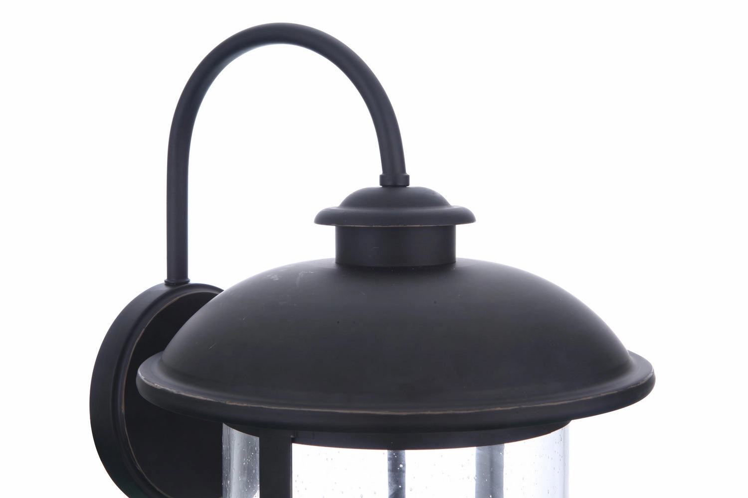 O'Fallon Three Light Outdoor Wall Mount Dark Bronze Gilded