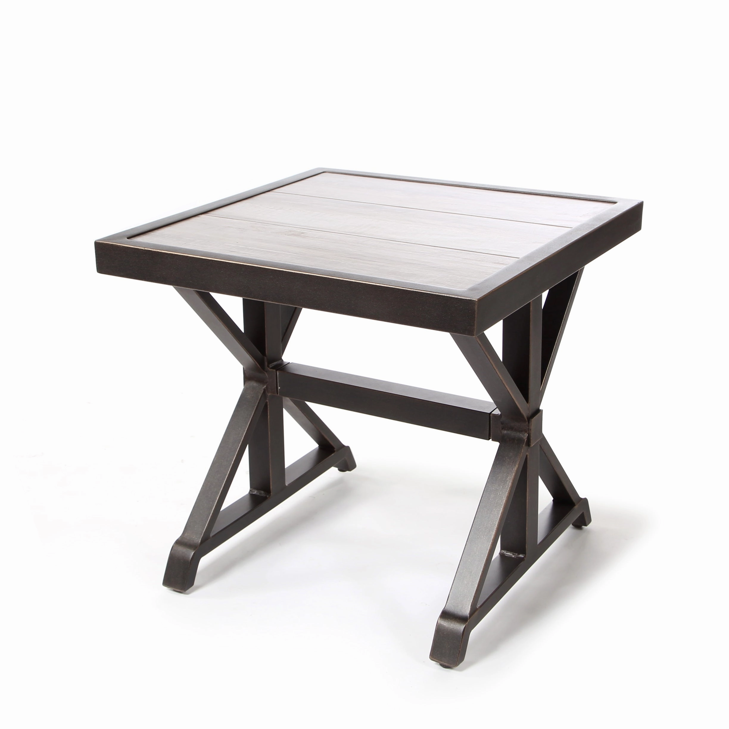 Oak Grove 24" Square End Tableoutdoor coffee table for patio or lounge