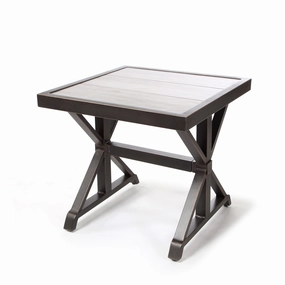 Oak Grove 24" Square End Tableoutdoor coffee table for patio or lounge