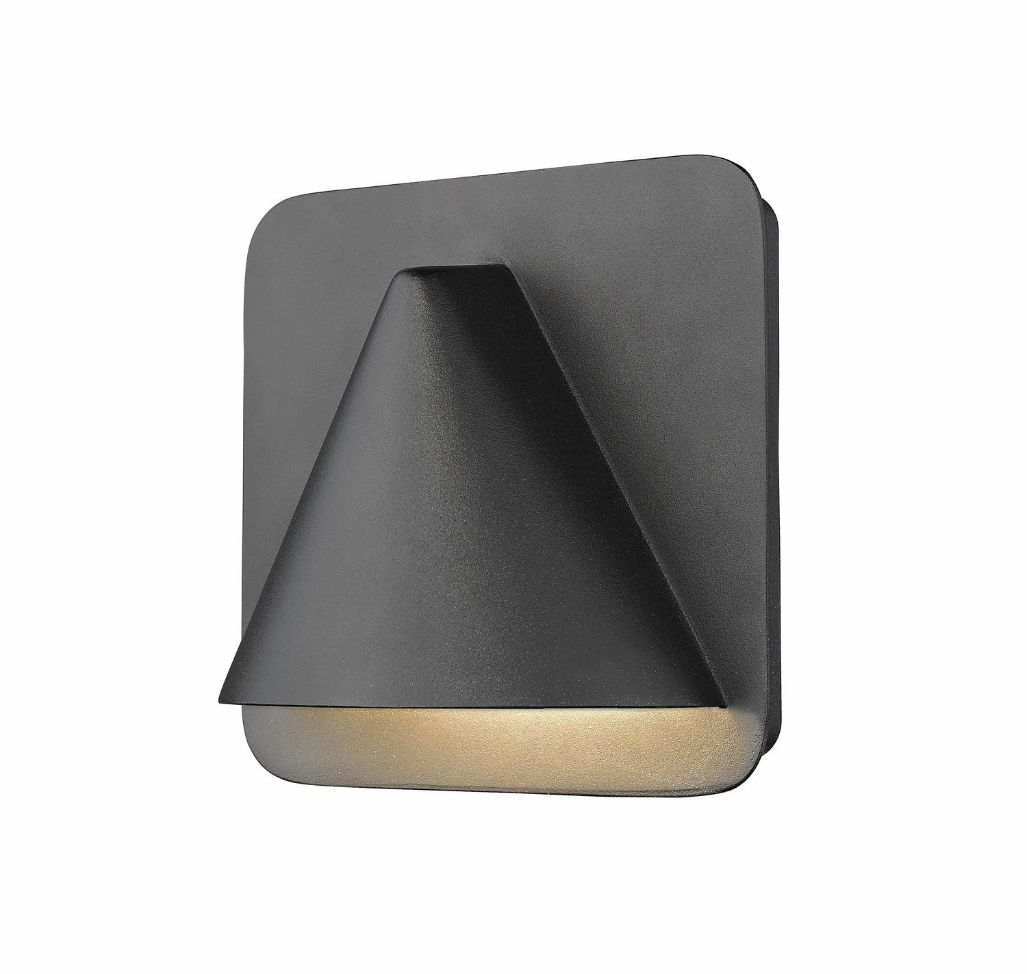 Obelisk LED Outdoor Wall Mount Black