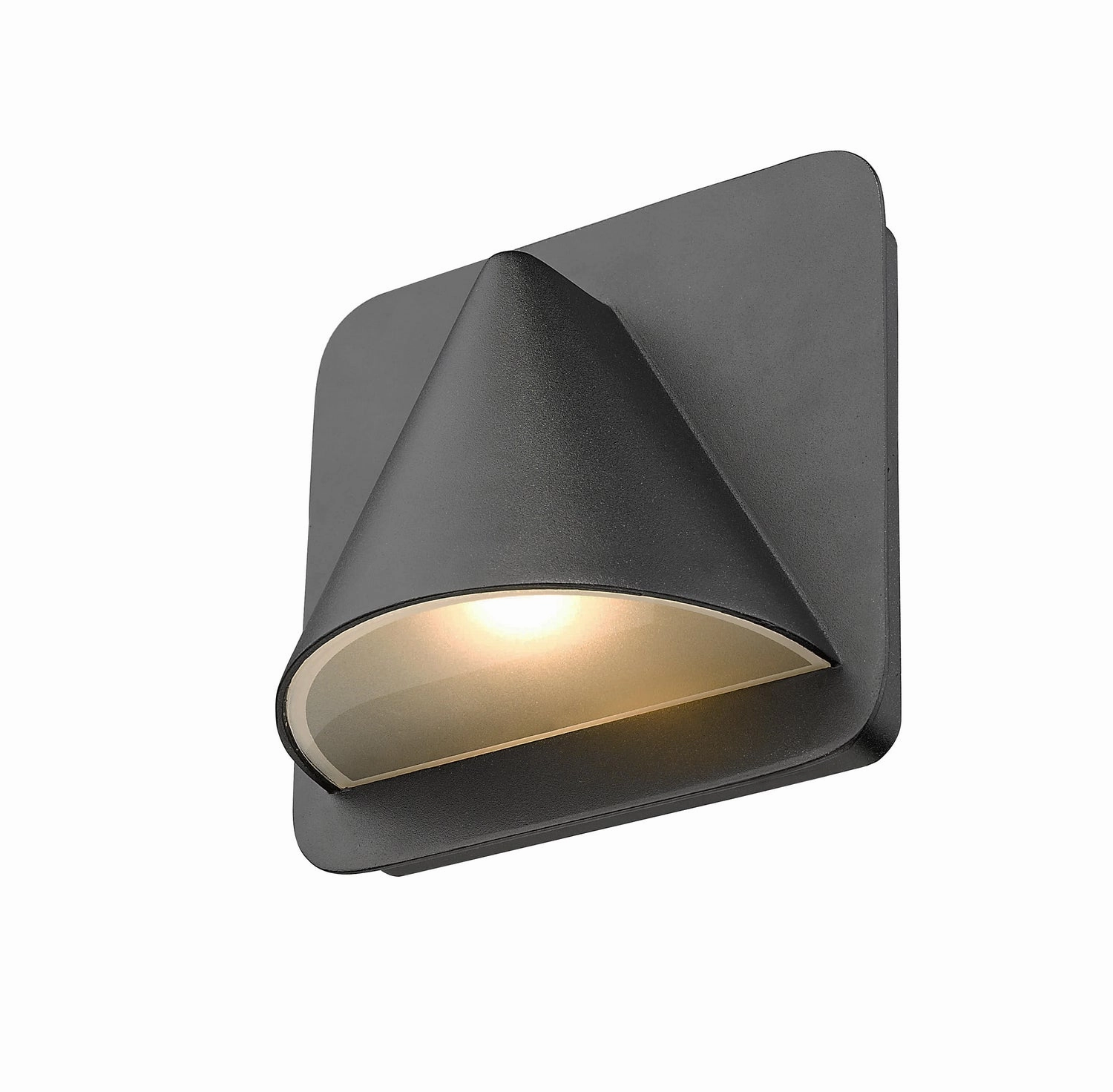 Obelisk LED Outdoor Wall Mount Black