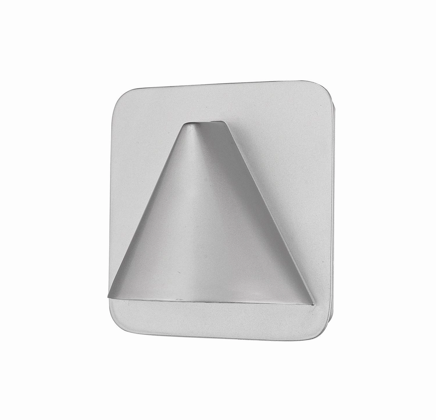 Obelisk LED Outdoor Wall Mount Silver