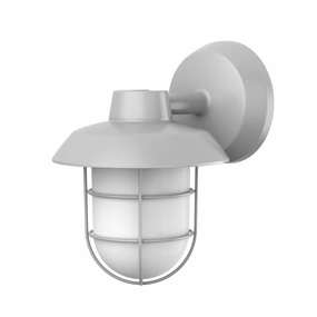 Odell LED Outdoor Wall Sconce Textured GreyOutdoor wall sconces with motion sensor