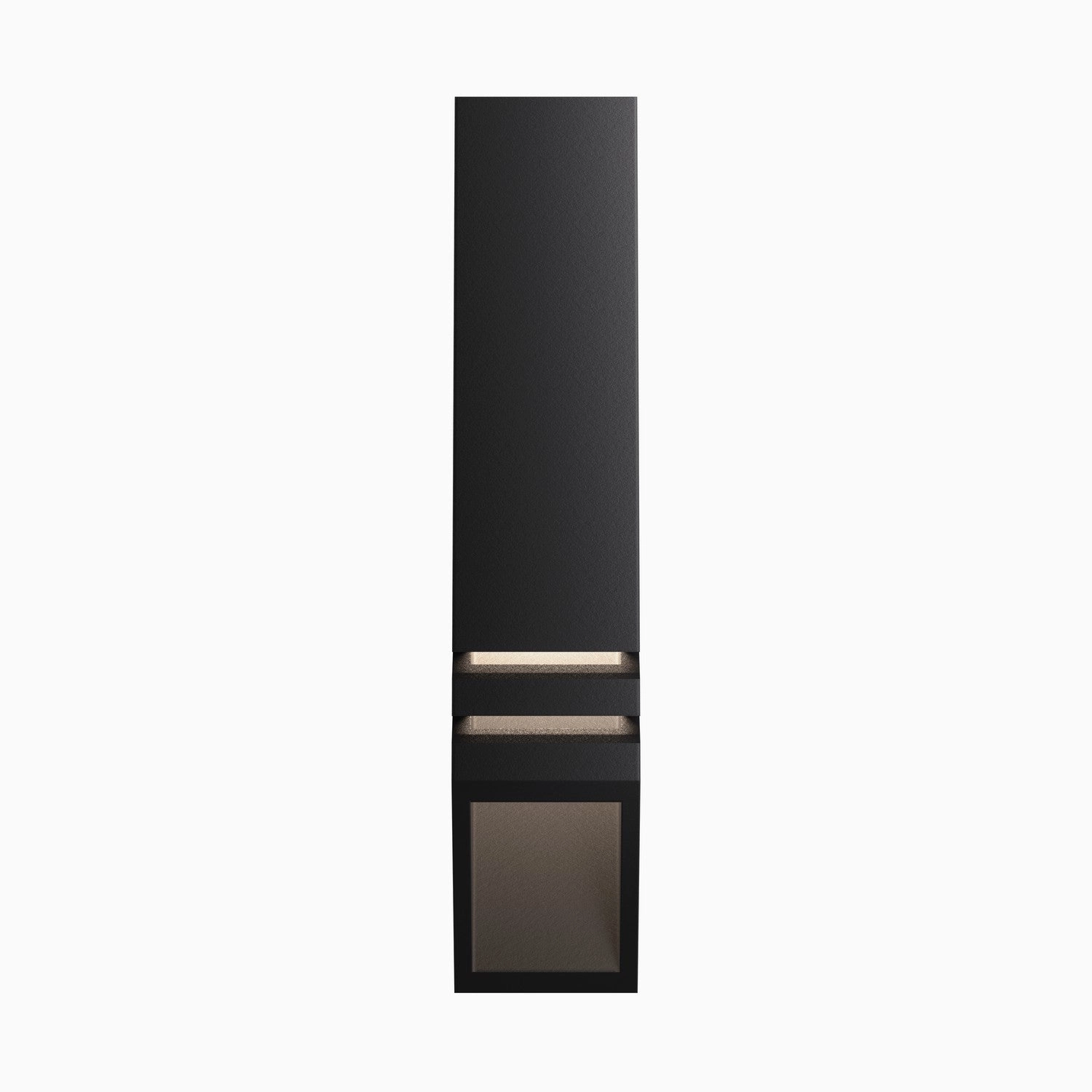 One Light Deck Black Textured