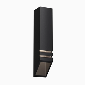 One Light Deck Black TexturedOutdoor wall sconces with motion sensor