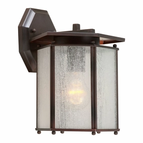 One Light Outdoor Lantern Antique BronzeOutdoor wall sconces with motion sensor