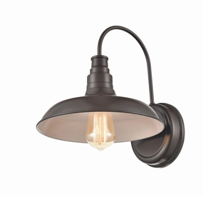 One Light Outdoor Wall Bracket Powder Coated BronzeOutdoor wall sconces with motion sensor