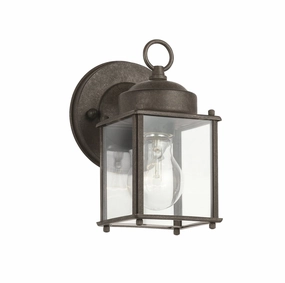 One Light Outdoor Wall Mount Tannery BronzeOutdoor wall sconces with motion sensor