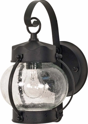 Onion Lantern One Light Wall Lantern Textured BlackOutdoor wall sconces with motion sensor